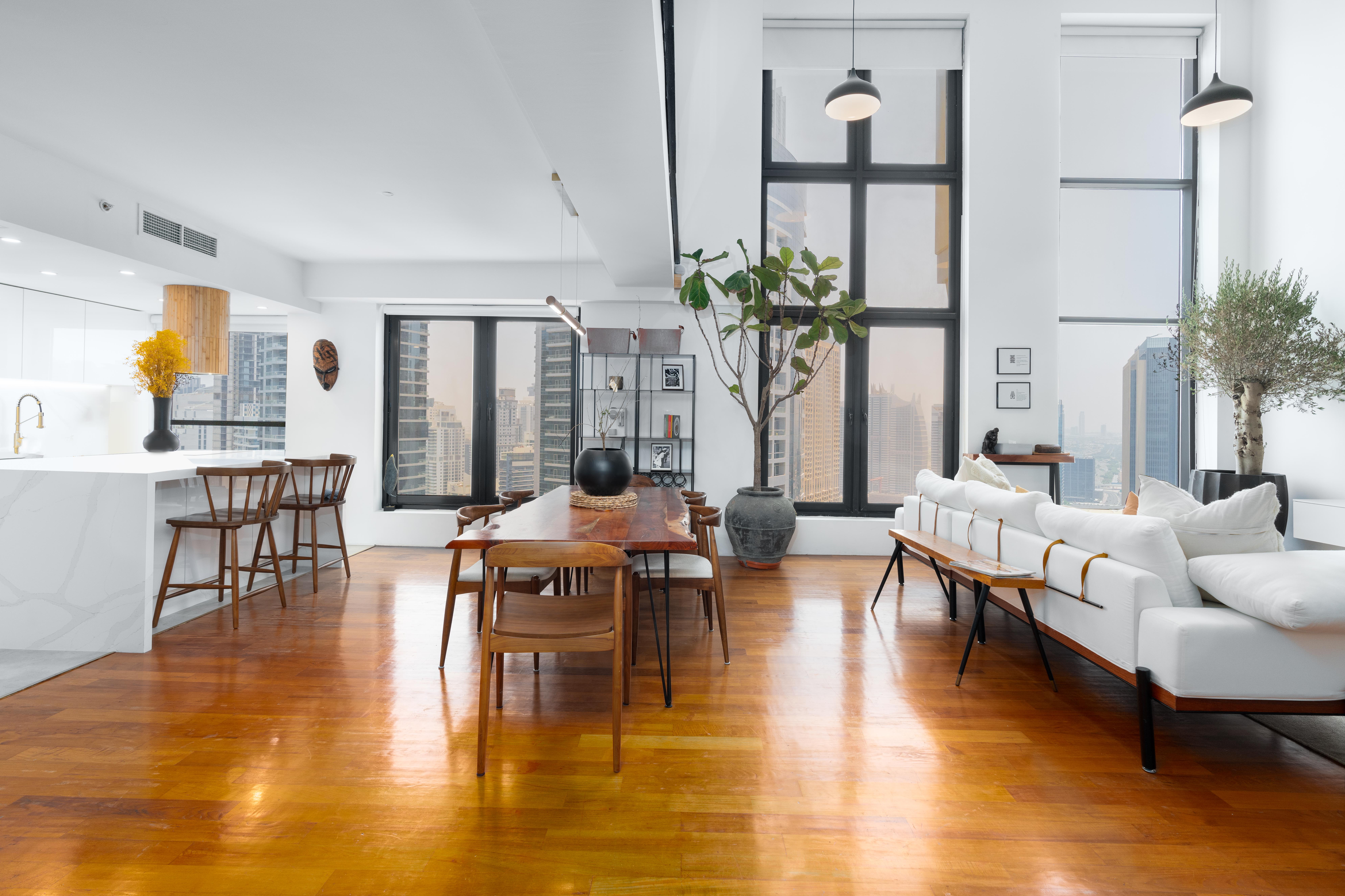 Modern loft interior
